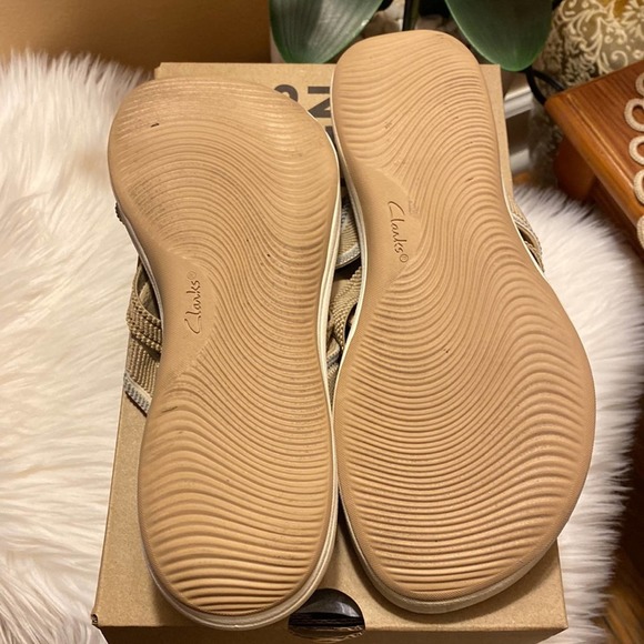 Clarks Womens Cloudsteppers M Sand Combo 9M - Picture 6 of 9